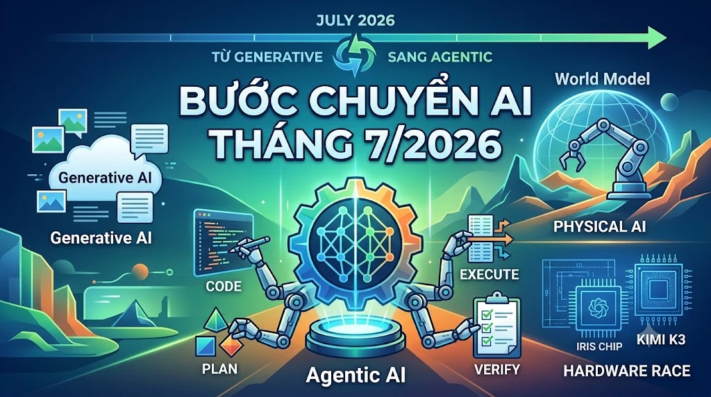 Toàn Cảnh Trí Tuệ Nhân Tạo Tháng 7/2026: Từ Đột Phá Agentic Đến Cuộc Đua Phần Cứng